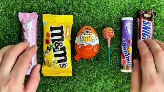 ASMR Most Popular Candys / Unpacking chocolate eat and sweets / Satisfying ASMR Candy