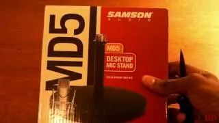 Samson MD5 Desktop Microphone Stand [HD]