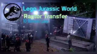Lego Jurassic World|Raptor Transfer|10 Minute Loop