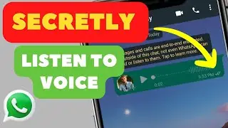 Как прослушать голосовое сообщение WhatsApp, не сообщив об этом отправителю.