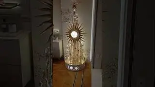 CD DIOR SHOWPIECE AMAZING  #VIDEO DUBAI MALL