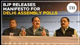 BJP releases Delhi election manifesto
