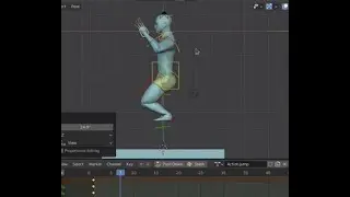 Crear y organizar multiples animaciones con blender 3D dentro del action editor