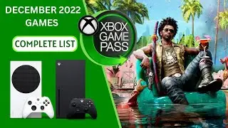 All Game Pass Games for December 2022