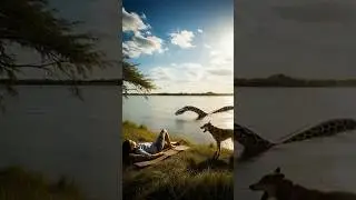 Brave Dog Saves Sleeping Woman from Giant Python Near the River