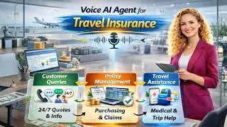 🟢 Voice AI Travel Insurance Assistant | AI Travel Booking Automation | Voice AI Agency #voiceai