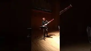 LIVE: I'm testing my reeds before the concert Puchner Superior Classic