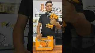 Ingco Cordless Impact Drill + Hammer Machine #shorts #ytshorts #shortsfeed #cordlessdrill #diy