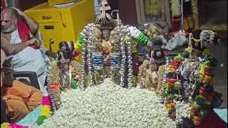 స్వామివారికోవెలలోఅనేక అనేకపూజలతోస్వామి దర్శనం