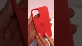 iPhone 12 mini Silicon Case Unboxing #shorts