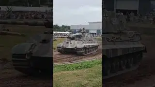 Tiger 2 from Mus&eacute;e des Blind&eacute;s at #tankfest 2025 #tanke #tanks #tiger2 #tankmuseum #history