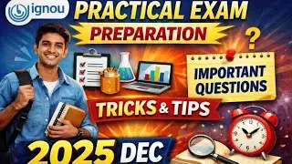 Ignou Practical Exam Important Questions 2025 dec | Bca Practical Exam