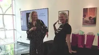 Linda Wolf shares the meaning of her SOLA Award at Award celebration on June 28, 2023