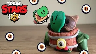 ⭐Making SPROUT TANUKI BRAWL STARS | Tutorial with clay⭐