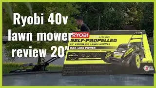 Ryobi 40v lawn mower review 20'' Self Propelled cordless Electric,   Part 2 , STRENGTH TEST, Buy!