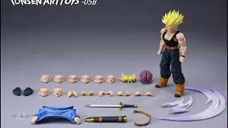 Mở hộp v&agrave; review m&ocirc; h&igrave;nh Trunks đến từ nh&agrave; Tonsen Arttoys (Kamione)