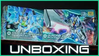 HGBD 1/144 Gundam 00 Sky and Higher Than Sky Phase Unboxing - GUNDAM BUILD DIVERS - ガンダムダブルオースカイ