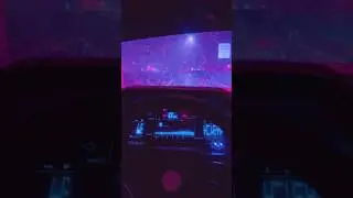Night drive. Retrowave #shorts #cars #night #nightdrive #retro #retrowave #80s