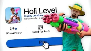 Playing HOLI Festival Games on Mobile! 🌈🔥