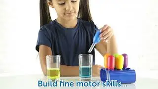 Primary Science Jumbo Eyedroppers with Stand
