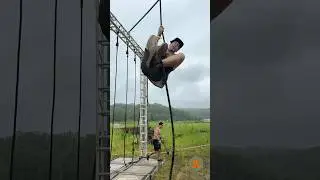 SPARTAN RACE ROPE CLIMB &ldquo;WET!&rdquo;