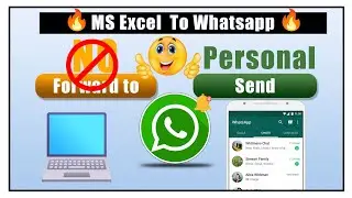 Excel to WhatsApp Step-by-Step Guide || How to send bulk messages in WhatsApp using Excel? |
