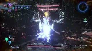 Nioh 2 Lightning God Yomi(Depth 26/Stone+9/Ame-no+Susano Build)