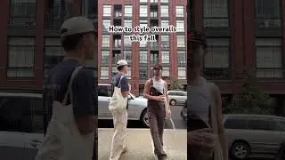 How to style overalls this fall #fashion #fashioninspiration #overall #outfitinspo
