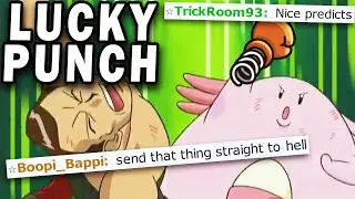 I USE LUCKY PUNCH CHANSEY... IT ACTUALLY WORKED!
