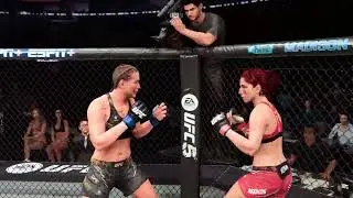Meatball Molly Mac vs Randa Marcos | UFC Bantamweight Championship TKO Finish