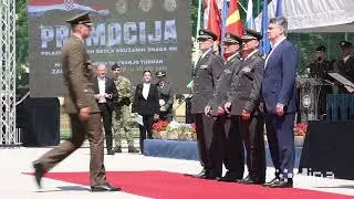Promocija polaznika vojnih škola Hrvatskog vojnog učilišta 
