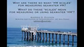 Why are there so many &lsquo;pH scales&rsquo; for measuring seawater &lsquo;pH&rsquo;? What do they mean?