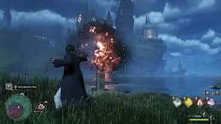 HOW TO BUILT MERLIN IN HOGWARTS LEGACY GAME #GAMING #TRENDING #VIRAL #SHORTS
