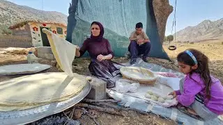 The hard but sweet life of Leila and her disabled son in the heart of the mountainBakinglocal bread