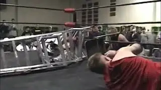 Ric Blade Inverted Suplex to Trent Acid onto a Ladder
