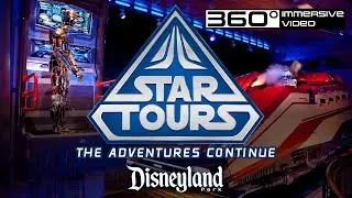 [NEW] Star Tours: The Adventures Continue - Full Ride Immersive 360&deg; video  6.1K | Disneyland 2023