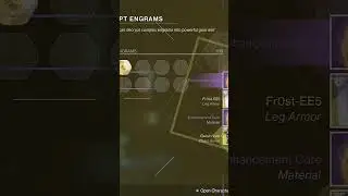 decrypting 10 exotic engrams #destiny2 #shorts