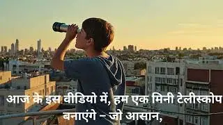 Build a Mini Telescope for Backyard Astronomy | Build Own Telescope: Beginner's Guide to Stargazing