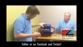 Cleaning a DTC4000 card printer by Fargo | Security Cards