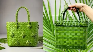 🔴LIVE: 🌿Make COCONUT LEAF Bags at Home in 5 Minutes