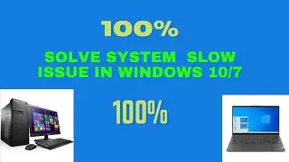 How to Fix Slow Computer | Windows 10/11 Speed Up Tips | Solve System Lag Issue