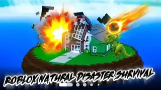 Jurassic gaming 123 playing Roblox natural disaster survival.