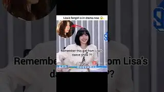 Lisa's fangirl is in Kdrama now 😱👑 #lisa #fypviralシ #ytshorts #blackpink #blink @wearelloud