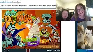 Halloween week day 3!! - SpongeBob  boo or boom flash game