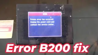 Как исправить ошибку 6230 B200 на принтере Canon