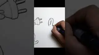Inktober 2021 | Day 26 - Connect | HARSH CREATIVES #shorts