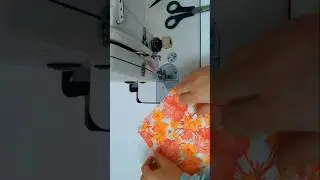 Joining fabric without bulky seam 🧵🪡#sewinghacks #sewingtips #tricks #ytshorts