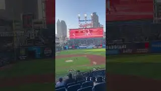 Pregame at Progressive field, Cleveland #travel #sports #baseballhistory