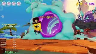 SpongeBob: The Cosmic Shake Any% Hoverless Former World Record Speedrun