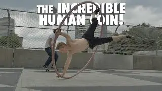 The Incredible Human Coin - Cyr Wheel in 4K!